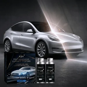 12H Graphene Ceramic Coating & Degreaser Kit | Mirror Shine & Hydrophobic