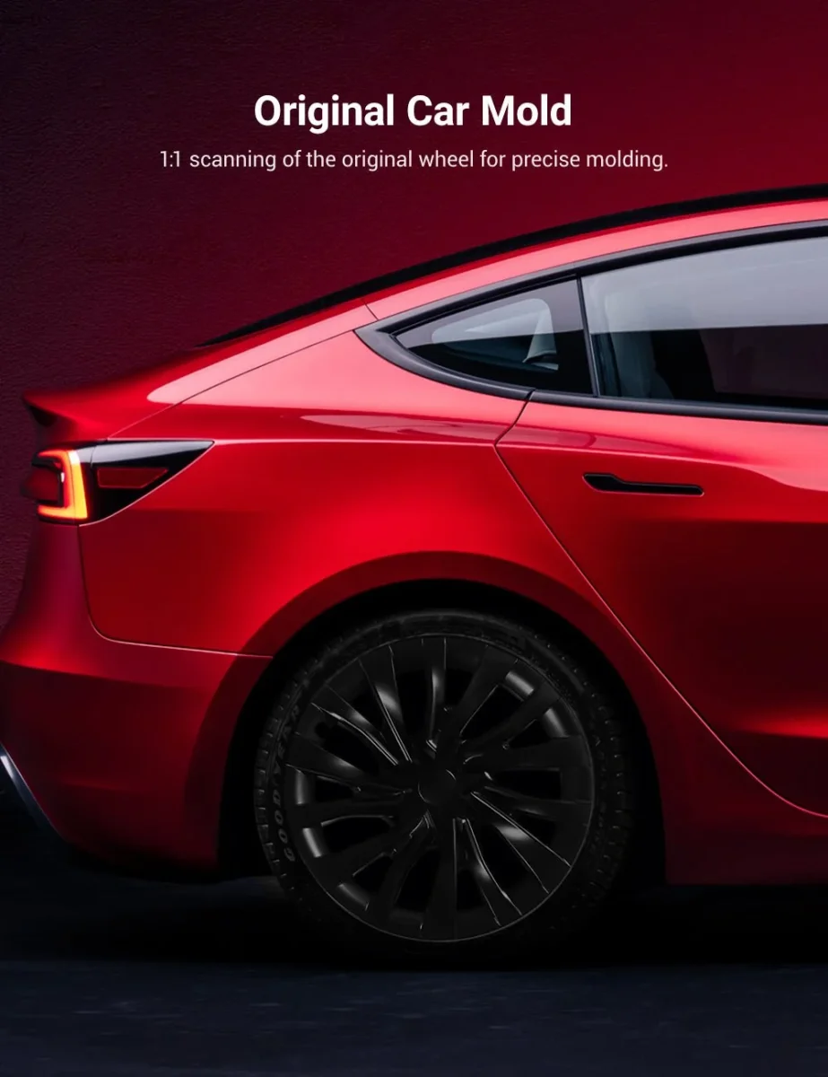 TESERY 18″ Nebula Style Wheel Covers for Model 3 Highland - Image 4
