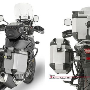 Suporte Malas Laterais GIVI Monokey Cam-Side para SUZUKI DL650 V-STROM 17-24