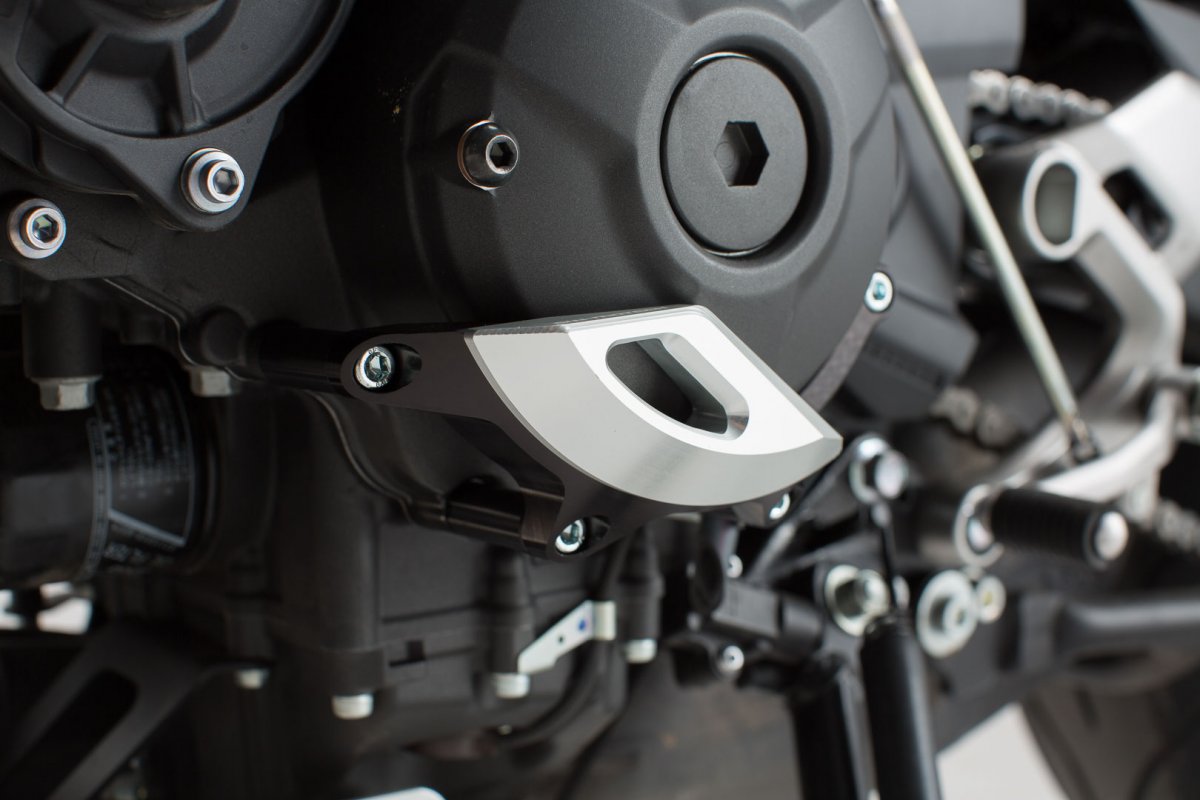 Tampa de Protecção Motor SW-Motech em Aço INOX para YAMAHA XSR900 15-21 | MT-09/Tracer 900/GT 14-21
