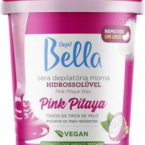 CERA DEPILATÓRIA MORNA PINK PITAYA DEPIL BELLA 600g