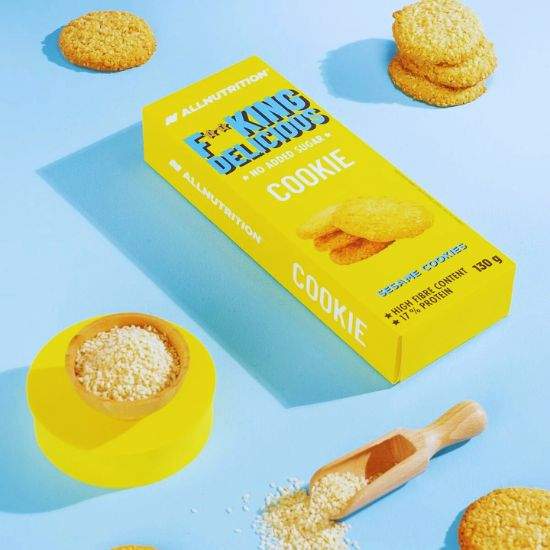 AllNutrition F**king Cookies Sésamo 130g - Image 3