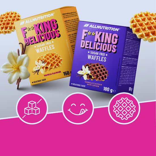 AllNutrition F**king Delicious Waffle 150g - Image 3