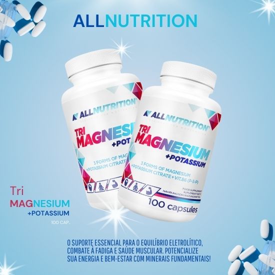 AllNutrition Tri Magnésio + Potássio 100 Cap. - Image 3