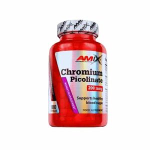 Amix Picolinato de Cromo 200 mcg -100 Cap.
