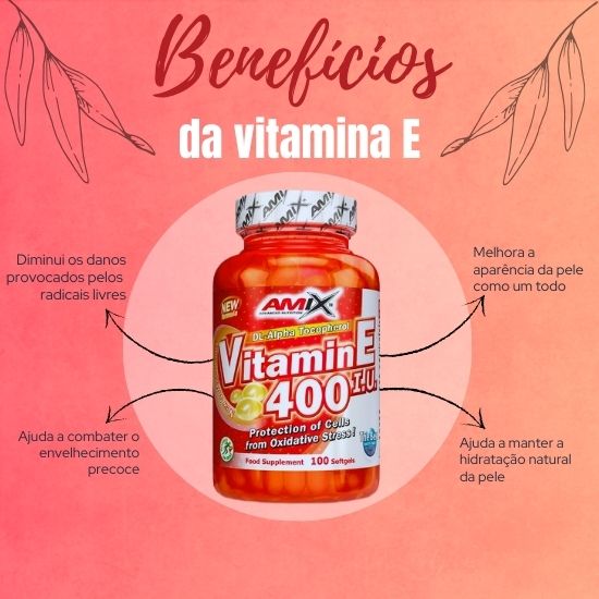 Amix Vitamina E 400ui 100Cap. - Image 3