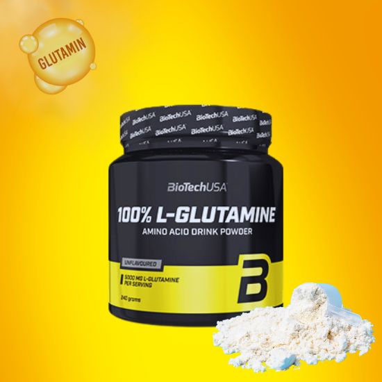 BiotechUSA 100% L-Glutamine 240g - Image 3