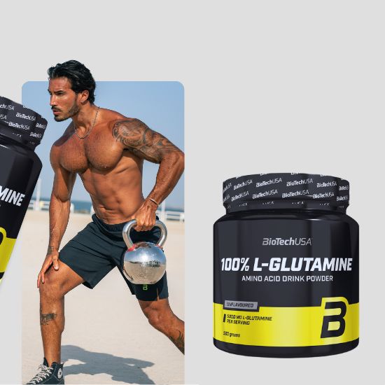 BiotechUSA 100% L-Glutamine 500g - Image 3