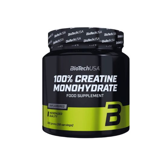 BiotechUSA 100% Micronized Creatine Monohydrate 300g