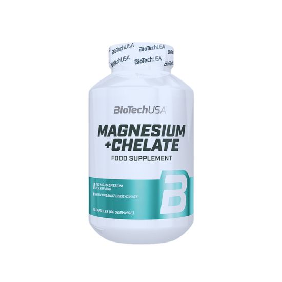 BiotechUSA Magnésio + Chelate 60 Cap.