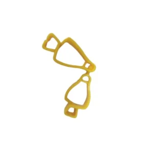 Clip Prendedor de Luvas Amarelo