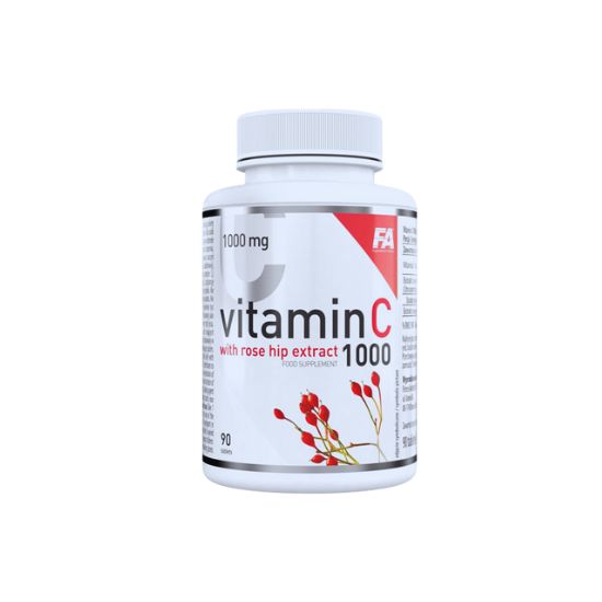 FA Healthy Vitamina C 1000 com Extrato de Rosa Mosqueta 90 Comp. - Image 2