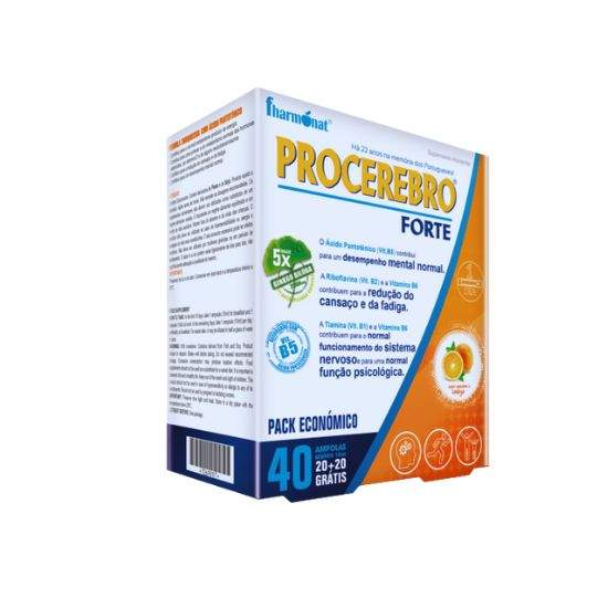 Fharmonat Procerebro Forte -20+20 Ampolas