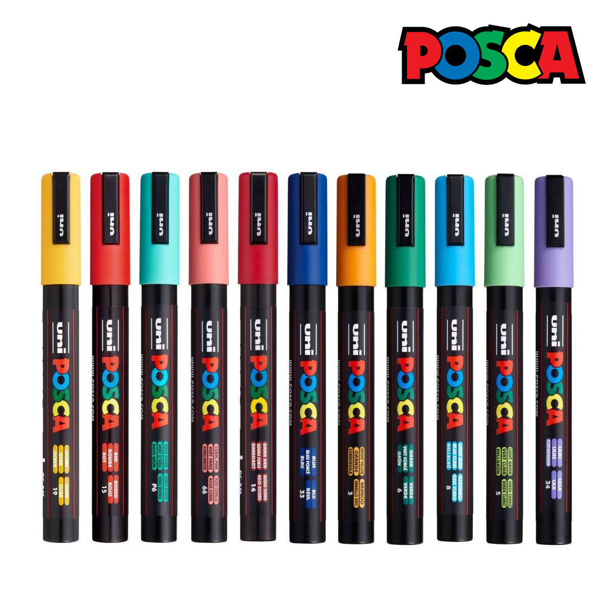 Caneta Posca 3m – Cores - Image 2