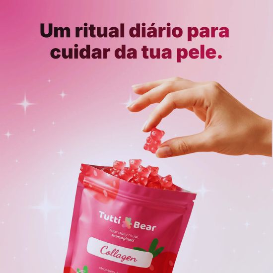 Tutti Bear Colagénio Vegan 60 Gomas - Image 3