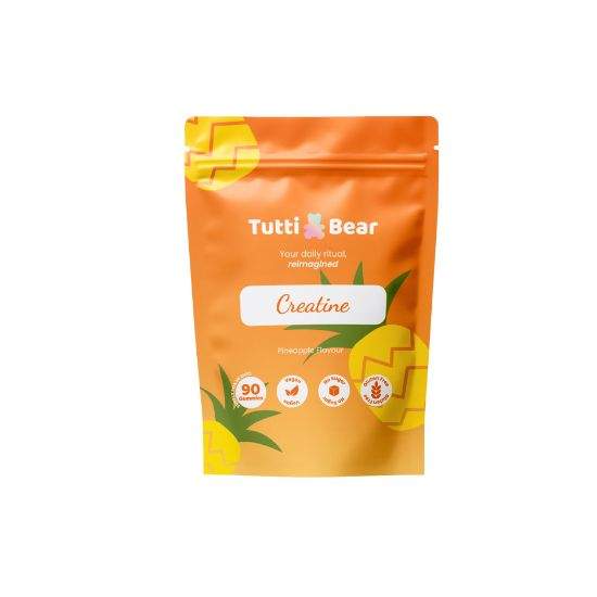 Tutti Bear Creatina Monohidratada Ananás 90 Gomas