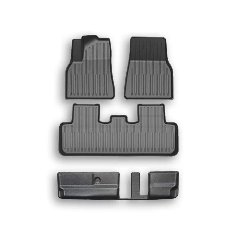 All Weather TPE Floor Mats for Tesla Model Y 7 Seats - Image 2