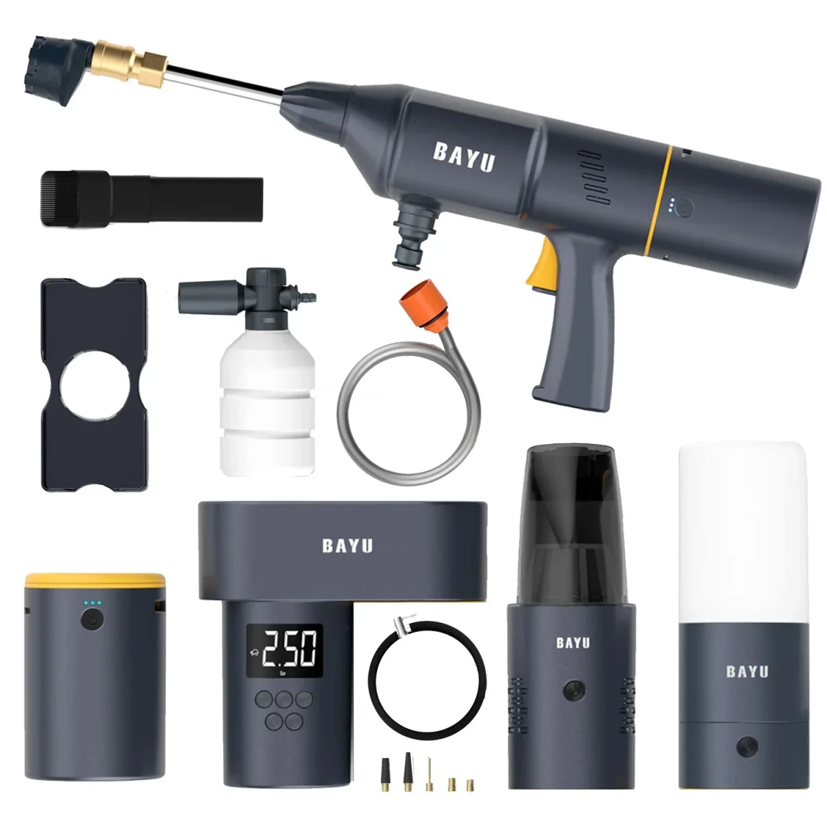 BAYU PORTABLE MODULAR 6 In 1 CAR TOOL - Image 2