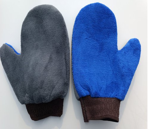 Bear Paw Coral Fleece Cleaning Gloves (2-Pack) | Scratch-Free | Lint-Free | 3 Colors - Image 9