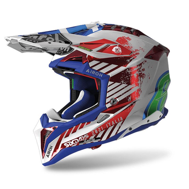 AIROH AVIATOR 3 SIX DAYS 2021 ITALIA | Capacete Offroad - Image 2