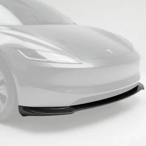 Carbon Fiber Front Lip Splitterc for Model 3 Highland - High Performance Exterior Upgrade