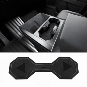 Center Console Cup Holder Coasters for Cybertruck | Non-Slip Silicone