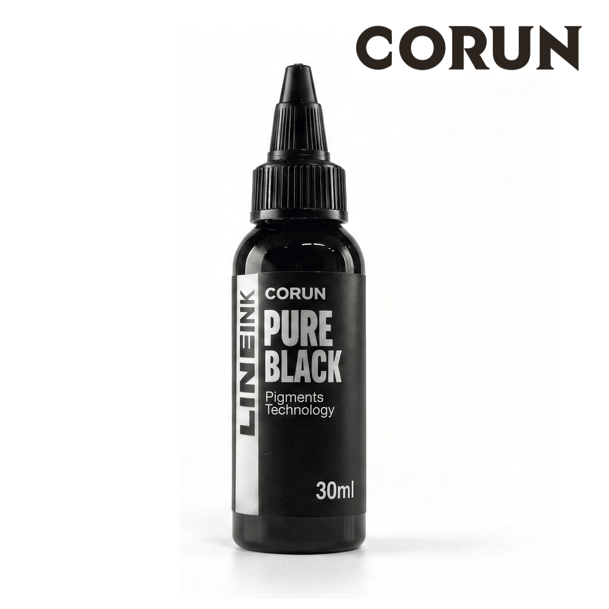 Tinta Corun Pure Black – Preta para Tatuagem