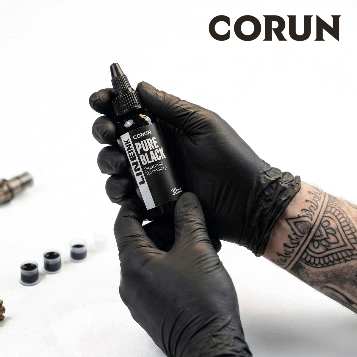 Tinta Corun Pure Black – Preta para Tatuagem - Image 3