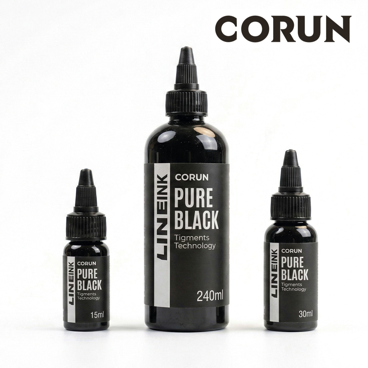 Tinta Corun Pure Black – Preta para Tatuagem - Image 4