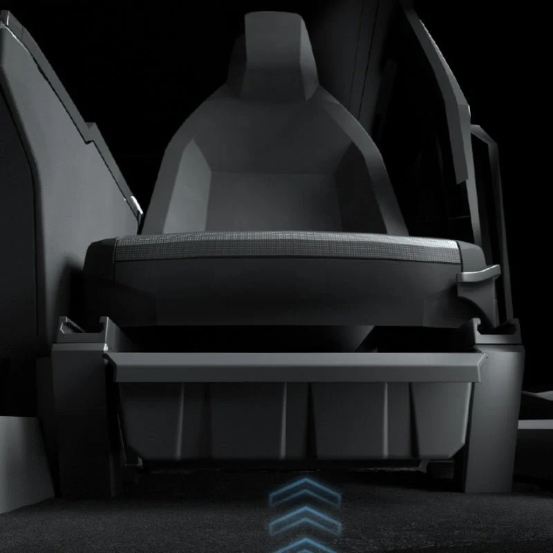 Drawer-Type TPE Under-Seat Storage Box for Cybertruck - Image 3