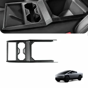 Dry Carbon Fiber Center Console Cup Holder for Cybertruck