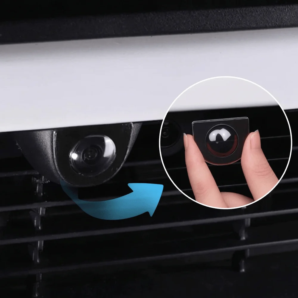 Front & Rear Camera Lens Protective Covers for Model Y Juniper 2025.03+ | Protection & Anti-Glare Vision Guard - Image 4
