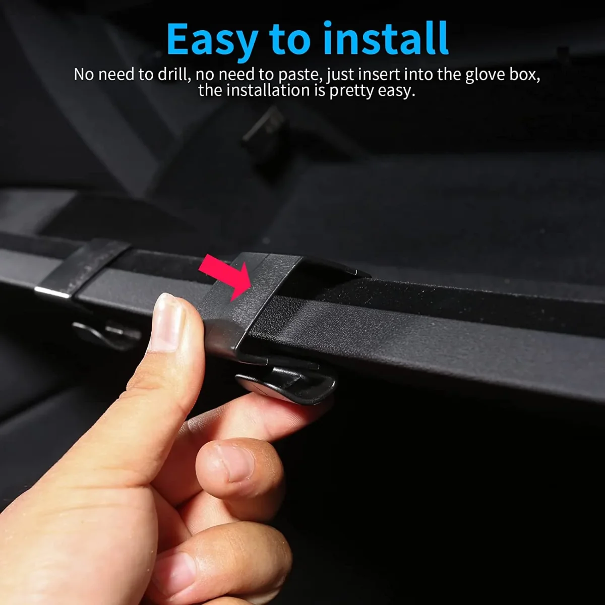 Glove Box Hook for Tesla Model 3 & USA/China Model Y - Image 9