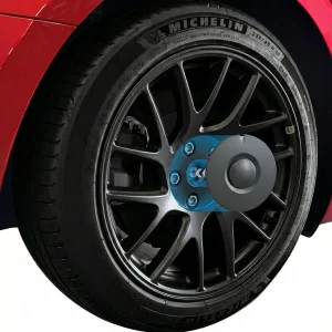 18“ Photon Wheels Half-Rim Hub Center Caps for Model 3 Highland (2024+) | Tesery