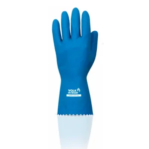 Luva Látex Azul Volk Silver Slim CA 37277