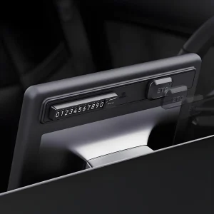 Magnetic Silicone Center Screen Frame for Model Y Juniper & Model 3 Highland