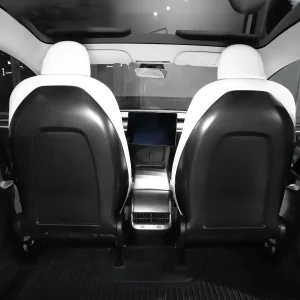 Full Back Seat Replacement for Model 3 / Y - Carbon Fiber Interior Mods