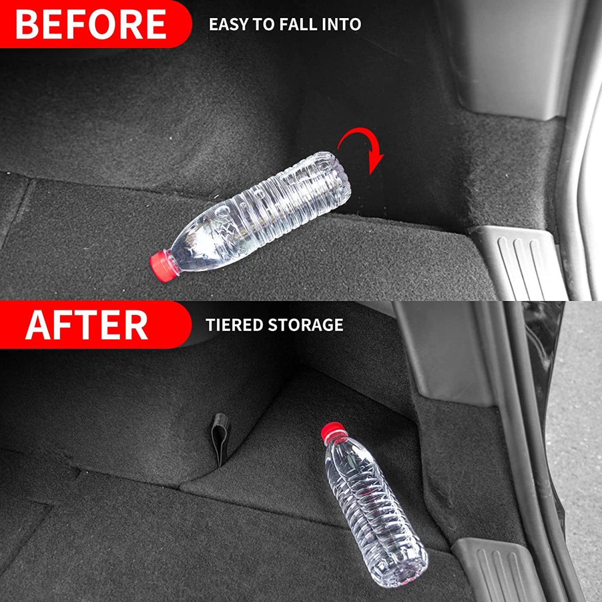 Original Car Trunk Left and Right Storage Box for Tesla Model Y - Image 9