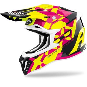 AIROH STRYCKER XXX Rosa | Capacete Offroad