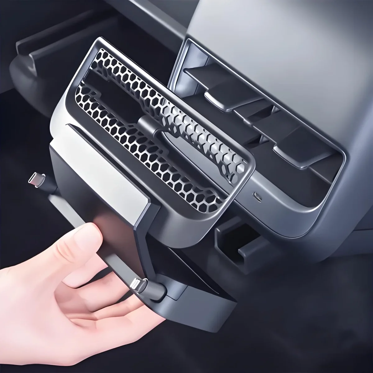 Rear Air Outlet Expansion Dock for Model 3/Y - Image 2