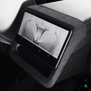 Rear Display Frame In Tumbled Leather for Model 3 Highland / Model Y Juniper / Model YL