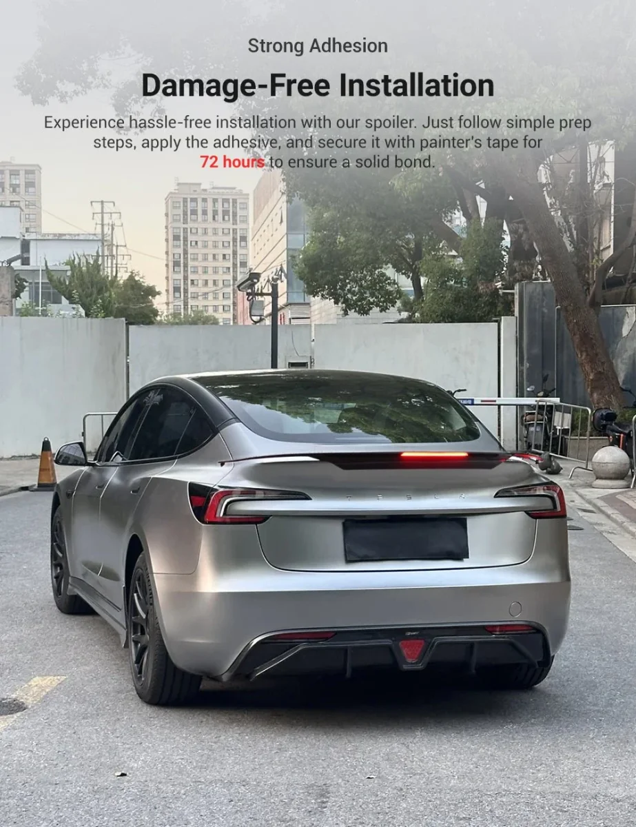 Rear Led Spoiler for Model 3 Highland / Model Y | TESERY - Image 7