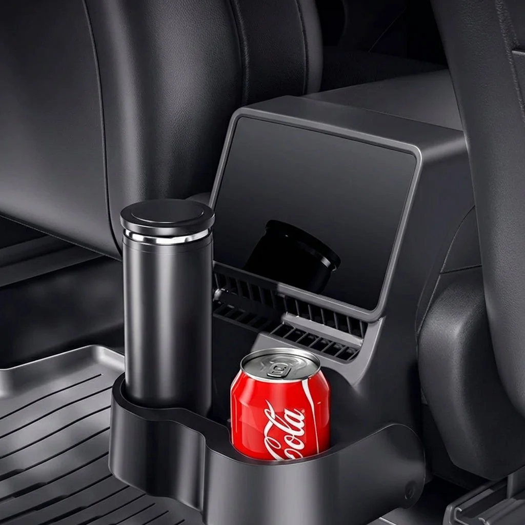 Rear Seat Cup Holder for Tesla Model 3 Highland / Model Y Juniper - Image 2