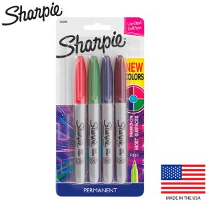 Kit 4 Caneta Sharpie Classic