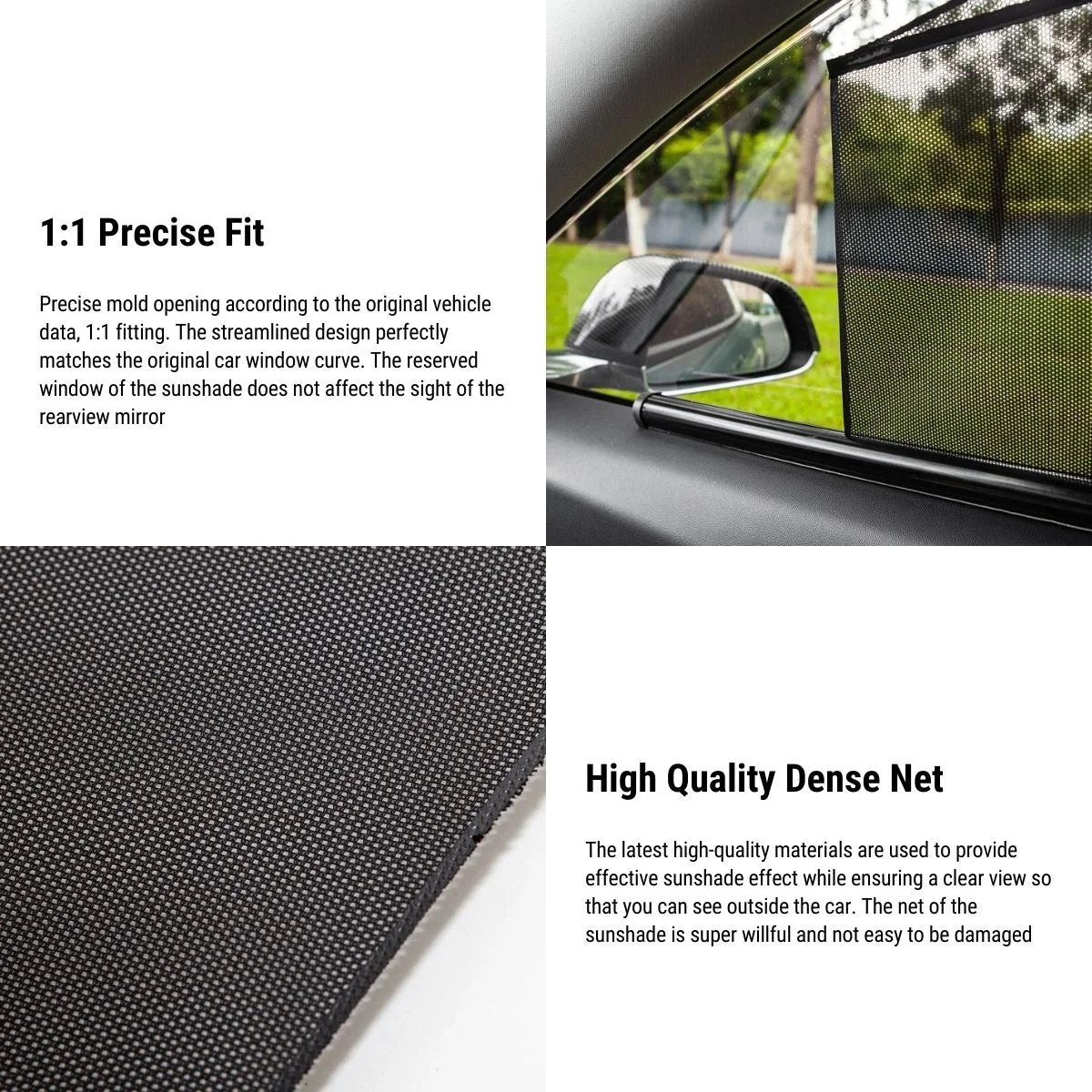 Side Window Shade for Tesla Model 3 - Image 7