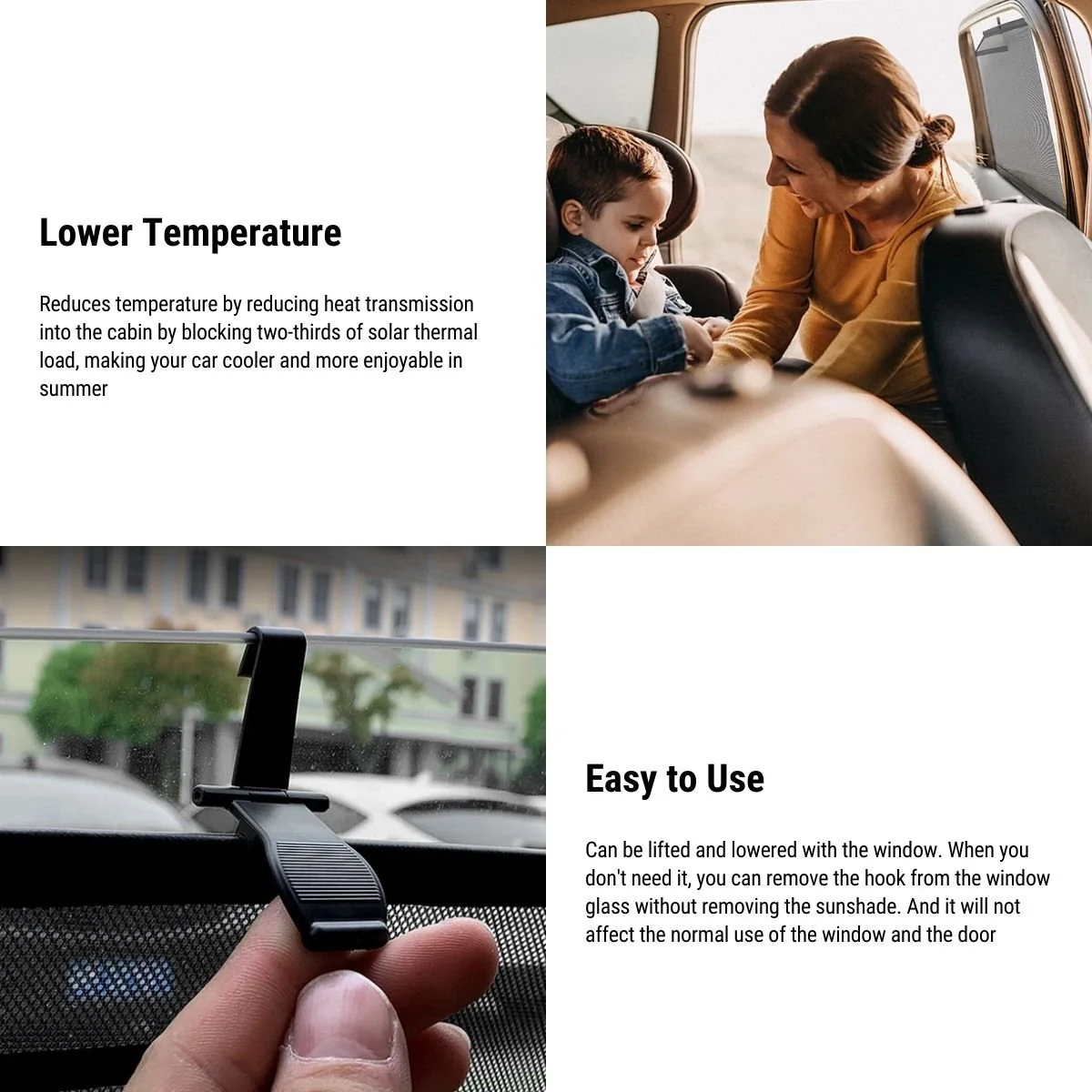 Side Window Shade for Tesla Model 3 - Image 9