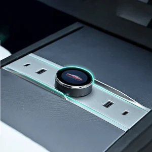 Rotating Gear Shift Knob Dock for Model 3 Highland/Model Y Juniper | Ergonomic Design
