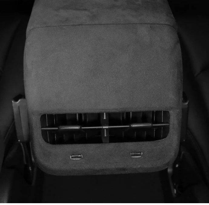 Tesla Model 3/Y Suede Air Vent Trim Frame | Premium Interior Upgrade - Image 6