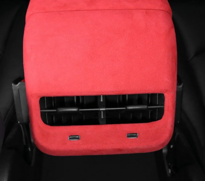 Tesla Model 3/Y Suede Air Vent Trim Frame | Premium Interior Upgrade - Image 7
