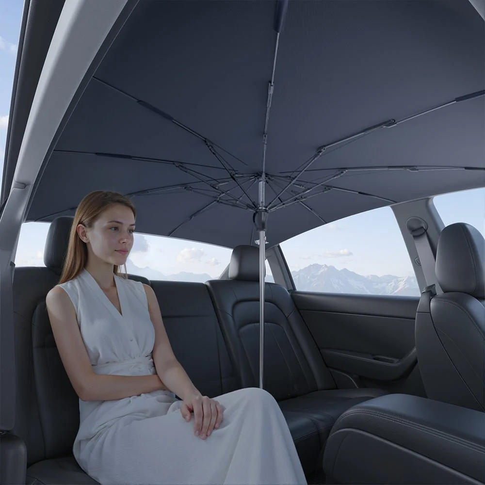 Sunroof Sunshade Umbrella for Tesla Model Y - Image 2